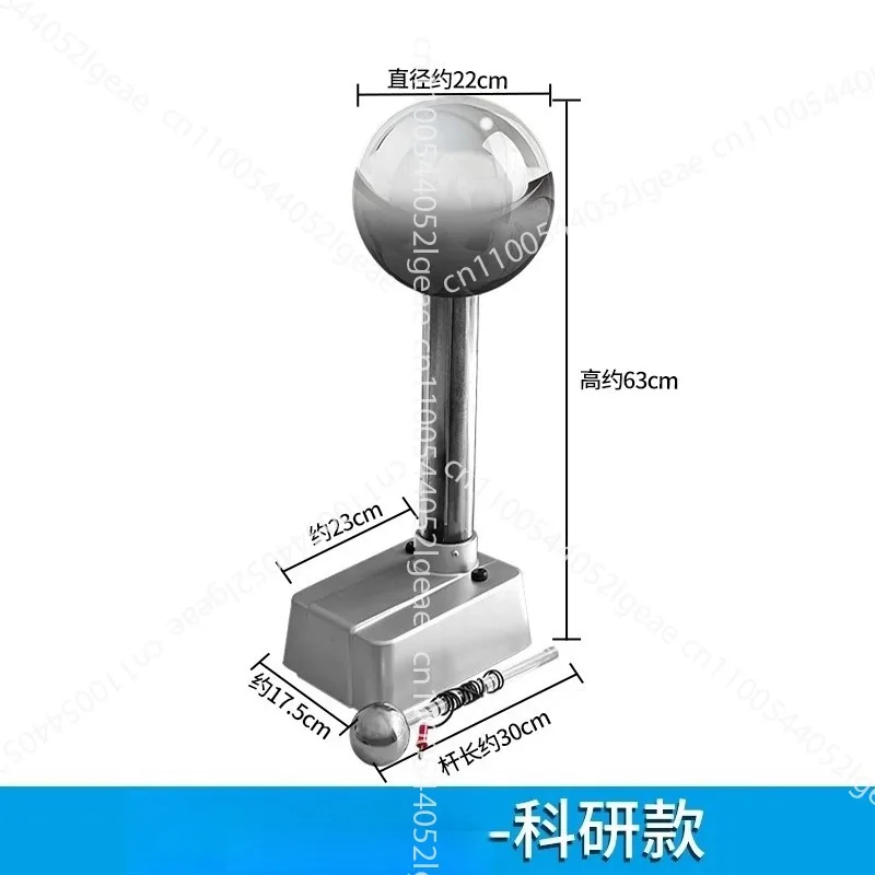 Electrostatic Generator High Voltage Demo for Physics Teaching Small Van De Graaff Generator Lab Experiment
