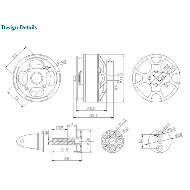 Sunnysky-Moteur à disque sans balais pour quadrirotor multicopter, accessoires de importateur RC, 11-15 pouces, X3508S, X3508, KV380, KV580, 4S -6S, 500-800