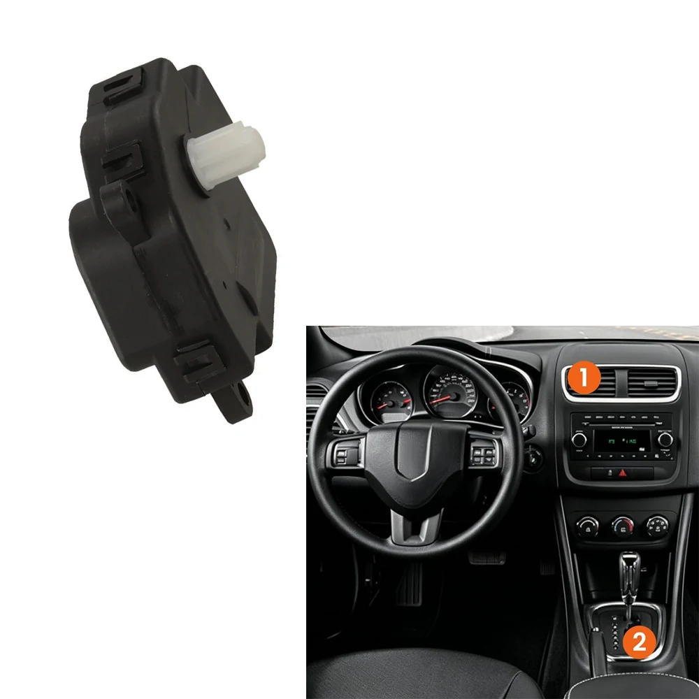 DAZE 68018109AA 604-029 2PCS Heater Blend Door Actuator For Chrysler Dodge Avenger Journey Jeep Patriot Compass Wrangler Ram
