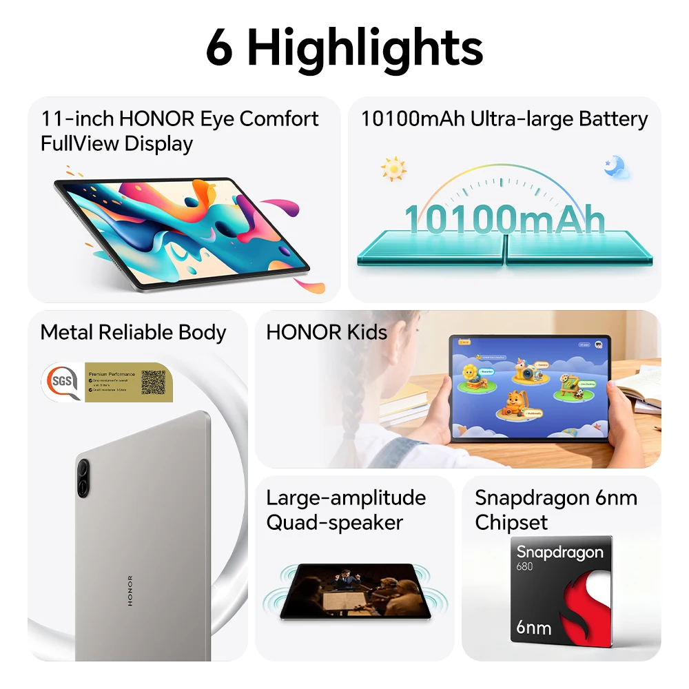 Original HONOR Pad X8b Global Version 11