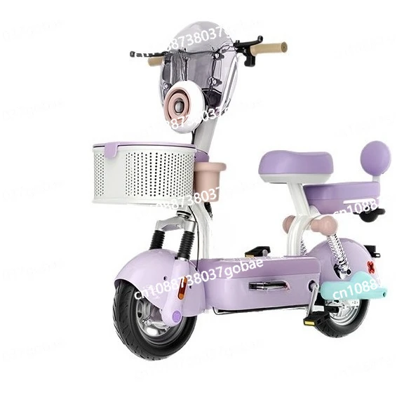 

Транспорт электромобиля Электрический велосипед Высокоценный аккумуляторный автомобиль Девушки маленькие