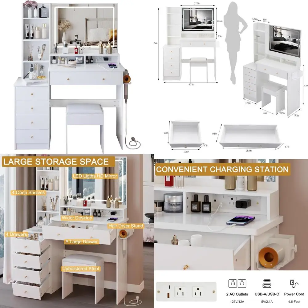 طاولة جانبية بيضاوية حديثة من طبقتين مع رف تخزين وأرجل خشبية صلبة وطاولة مدمجة لغرفة المعيشة وغرفة النوم أو منطقة الأريكة #1