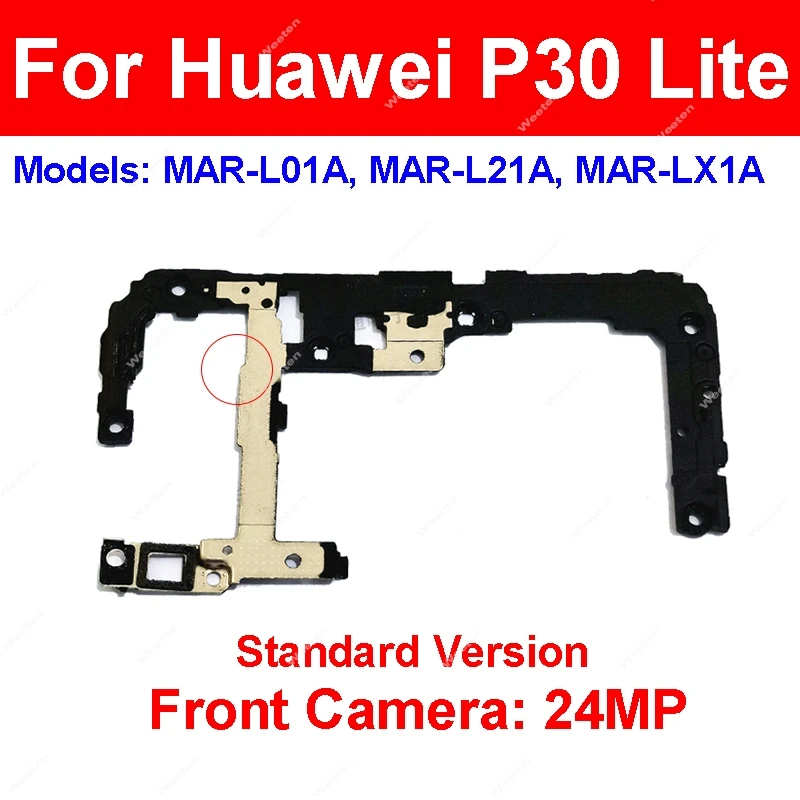 Cubierta de placa base para Huawei P30 Lite, MAR-LX1A, placa de marco de placa base, Cable flexible, pieza de repuesto