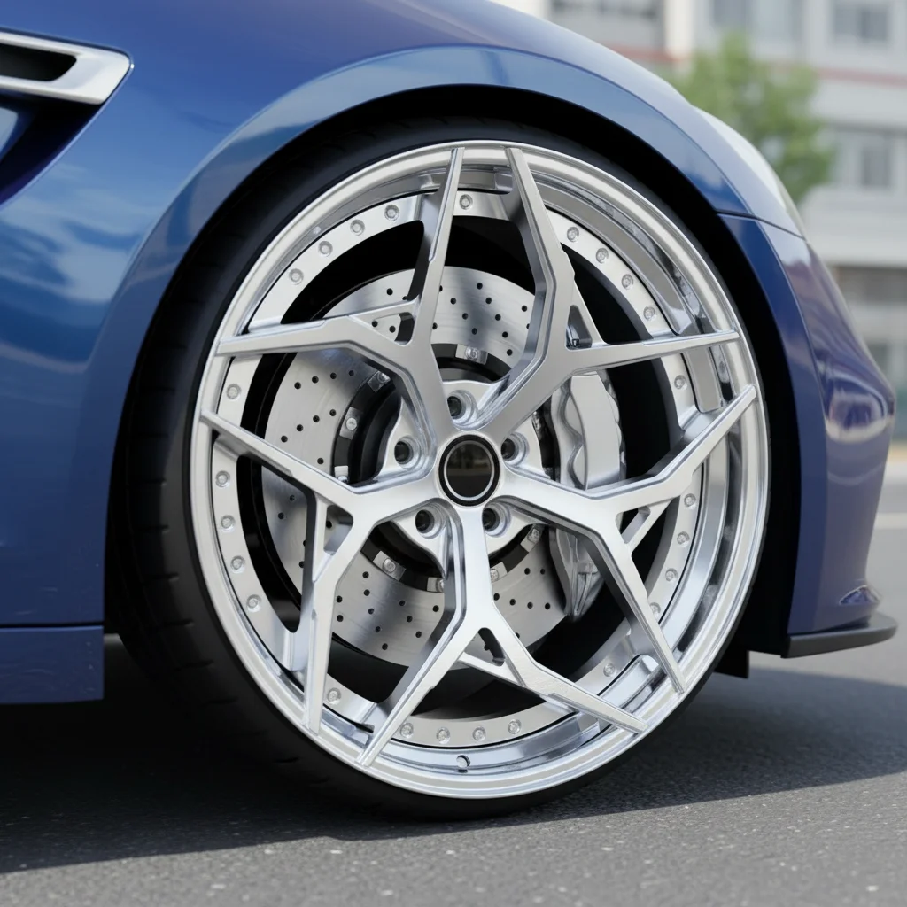 Forged 2 Piece Custom 5x114.3 5x130 5x120 5x112 Concave for C63 audi Ferrai bmw 19 20 21 22 Inch Chrome Alloy Car Wheels Rim