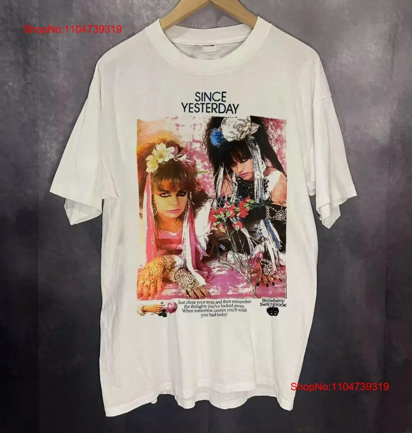 Strawberry Switchblade Band For Fan S to 5XL T shirt vintage Washed streetwear Top For Everyday Wear Breathable