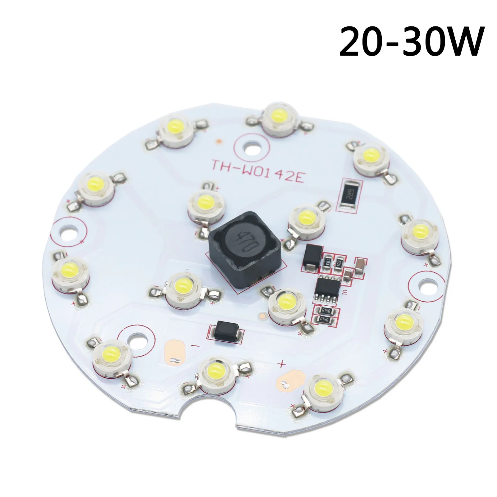 1 pz 20-30W ad alta potenza DC12-48V LED COB Light Board Chip diodi bianchi lampada perline accessori per fari moto lampadina fai da te