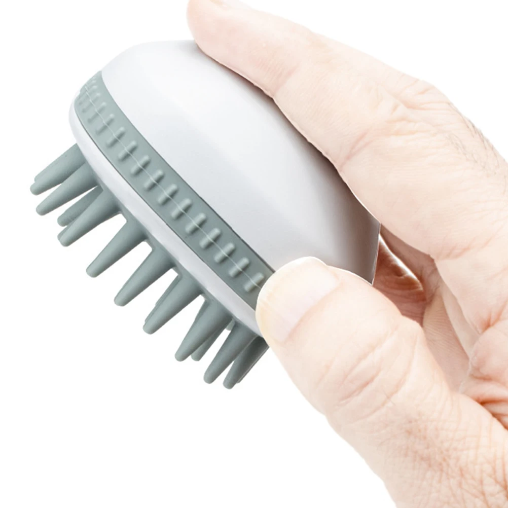 

2Pcs Silicone Shampoo Comb Hairbrushes Scalp Massagers Soft Bristles AntiSlip Kids Bath Tools D ruff Remover Travel Size