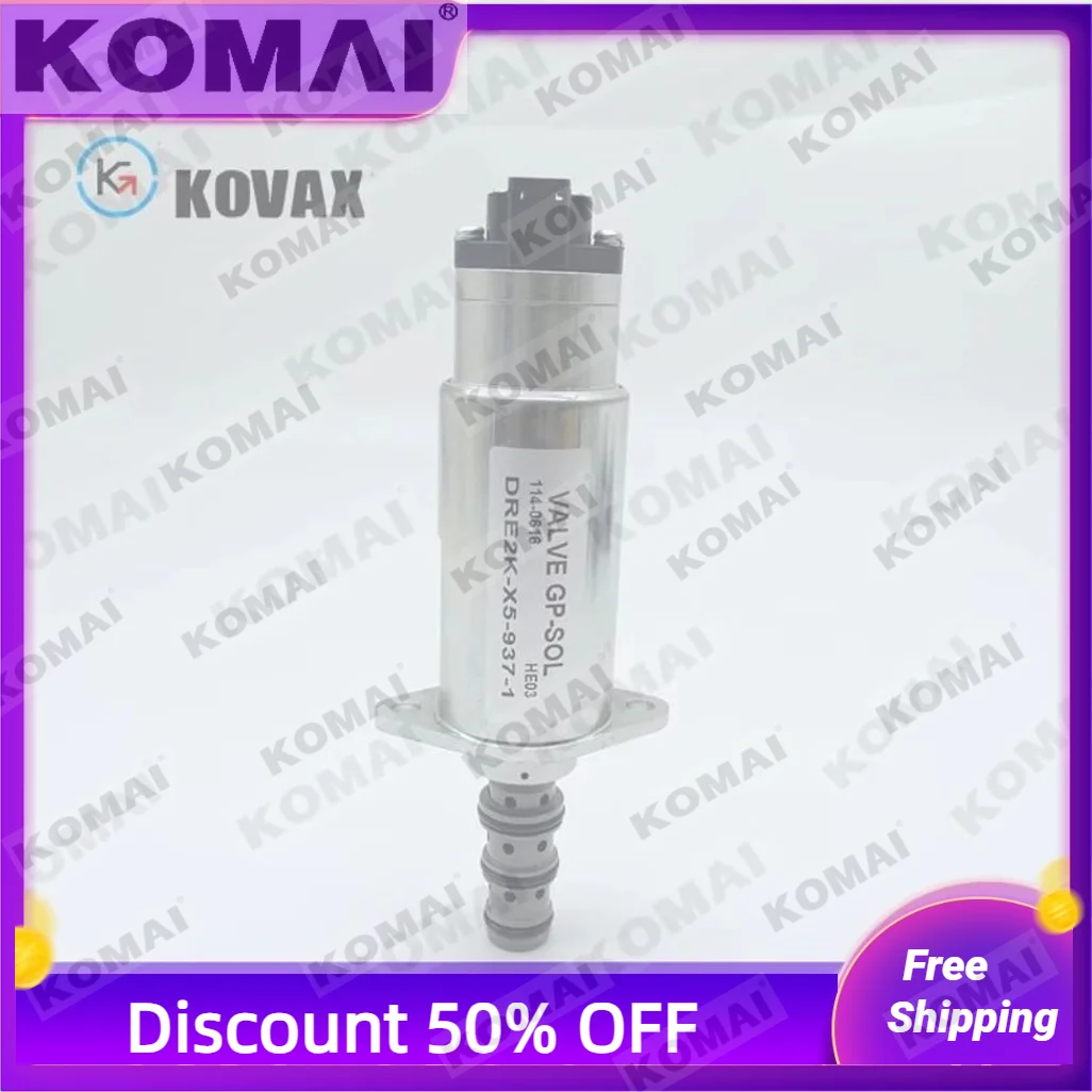 

114-0616 DRE2K-X5-937-1 Excavator Hydraulic Pump Solenoid Valve E330C E345D