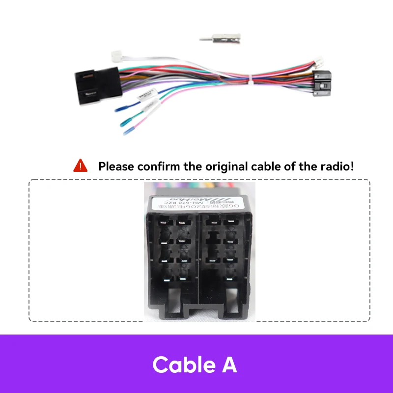 MAMSM Car Radio Canbus For Peugeot 206 2002 2003 2004 2005 2006 2007 2008 2009 2010 Wiring Harness Power Cable Decoder Adapter