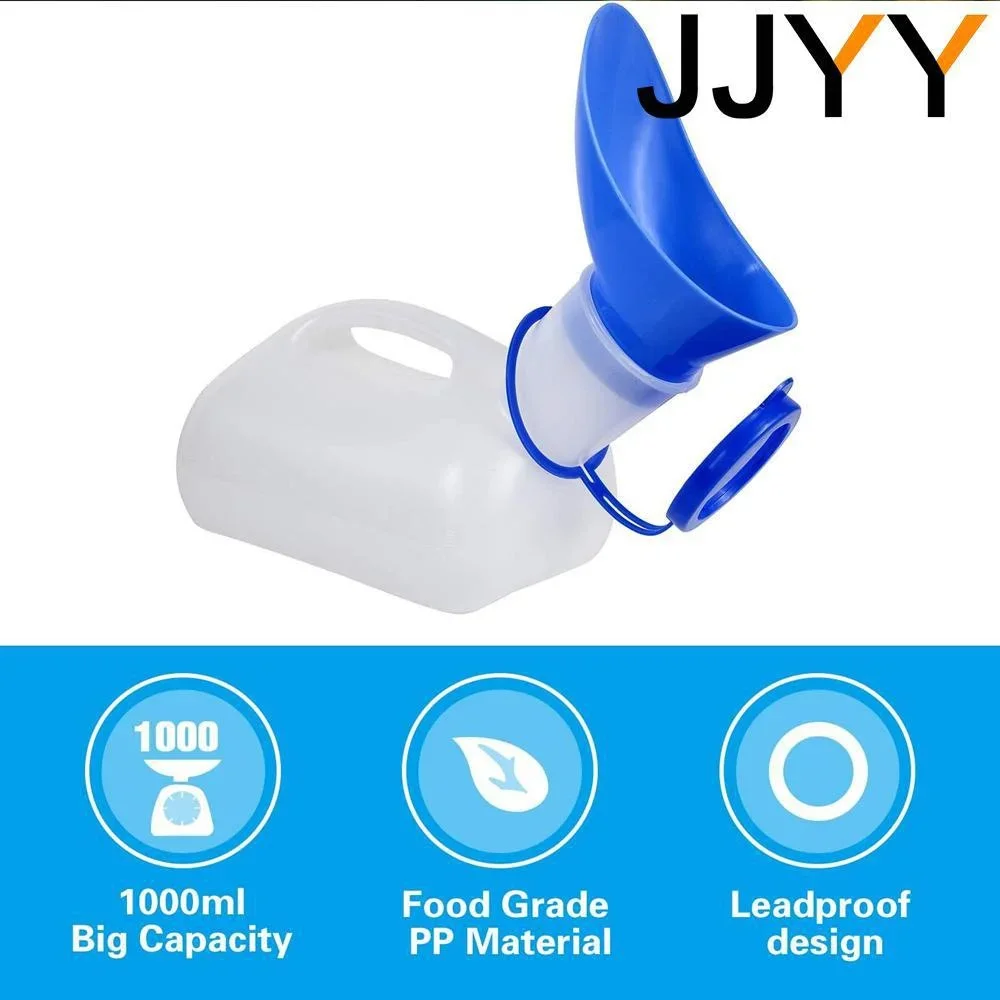 Unisex Urinal Bottle for Men Women with Lid and Funnel Travel Camping Outdoor Pee Bottle Kit - view 2