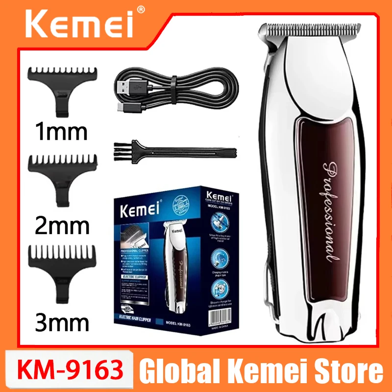 maquina-de-cortar-cabelo-profissional-kemei-9163-para-homens-aparador-de-acabamento-sem-fio-barbeador-eletrico-para-barba-e-cabelo