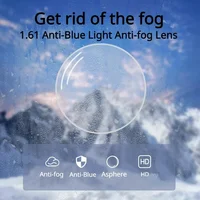 Vicky-lentes de lectura antiniebla para gafas, lentes antiniebla, 1,61-1,67-1,74, prescripción