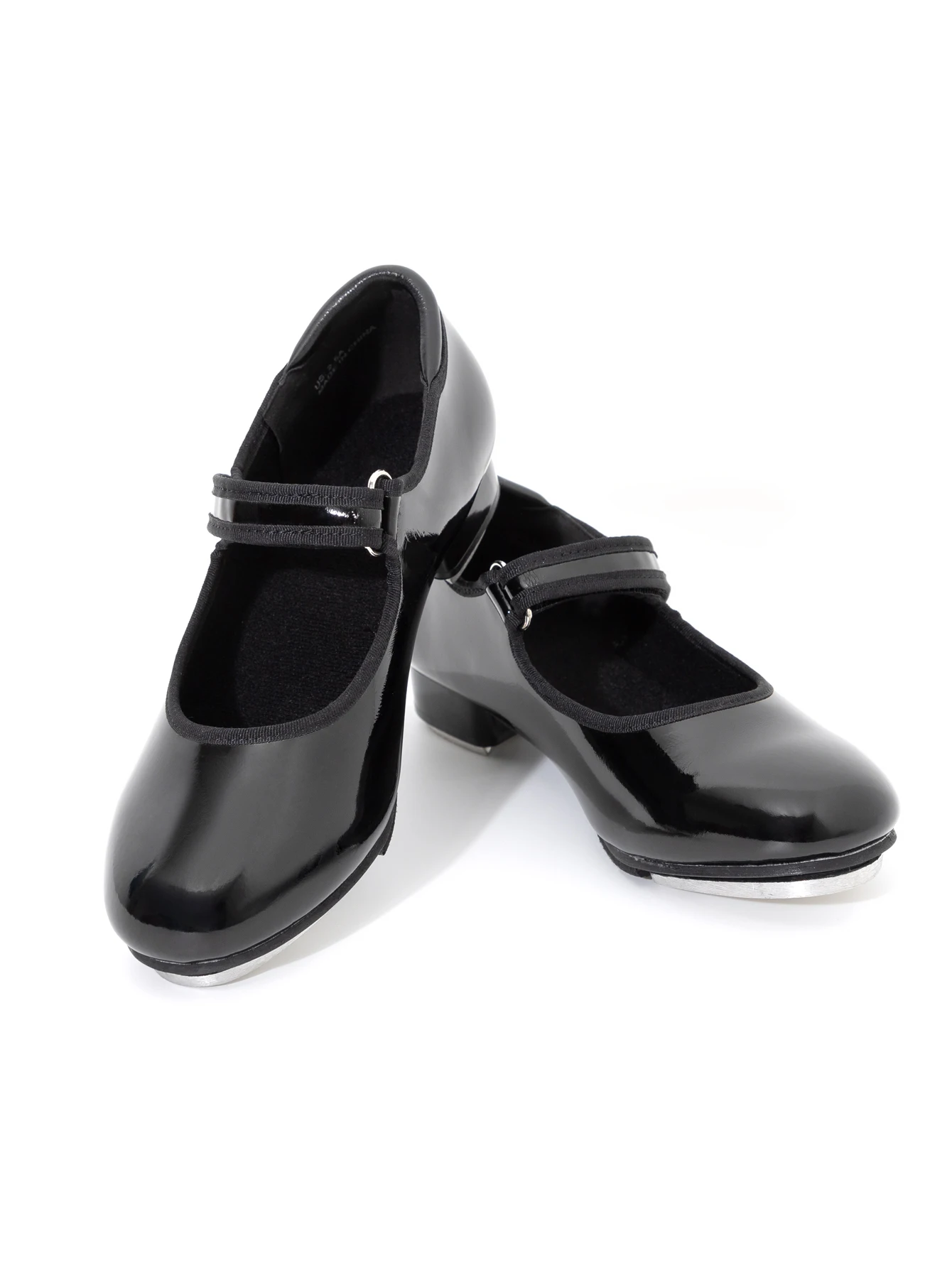 Dynadans Patent Easy Strap Tap Shoe for Girls and Boys (Toddler/Little Kid/Big Kid)