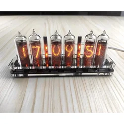 6-Bit IN-14 Glow Tube IN14 Nixie Clock