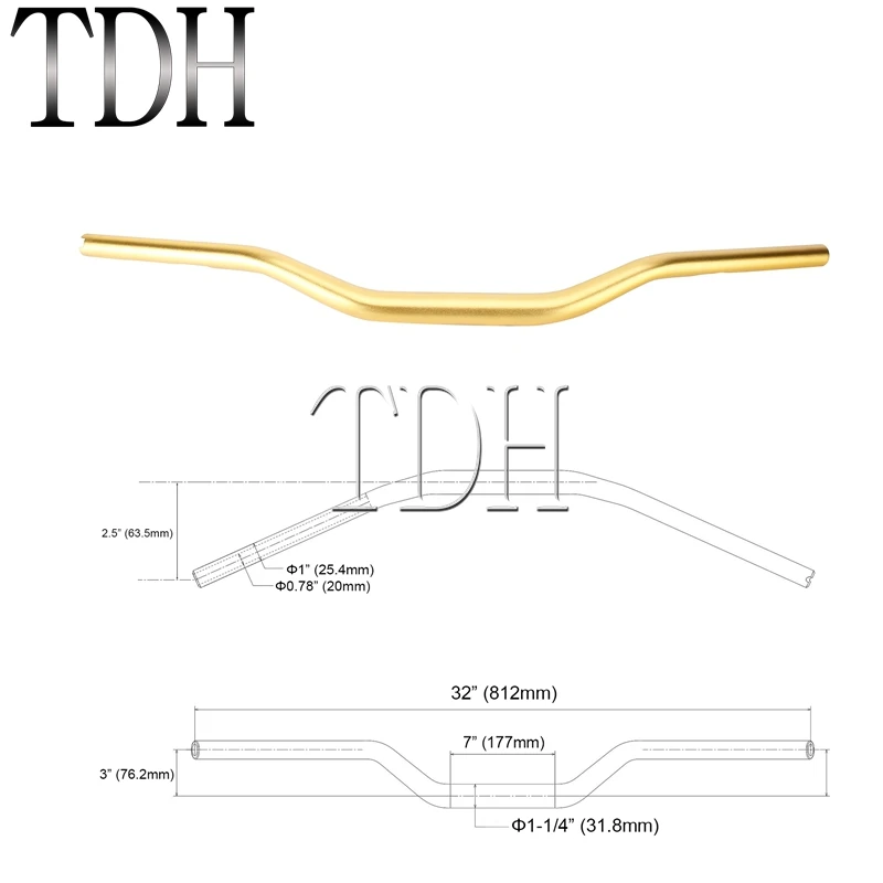 Moto 1 "25Mm 28Mm 32Mm 38Mm Handle Bar Cnc Billet Tracker Stuur Pullback Bars Voor harley Sportster XL883 XL1200 Xl 883 Dyna