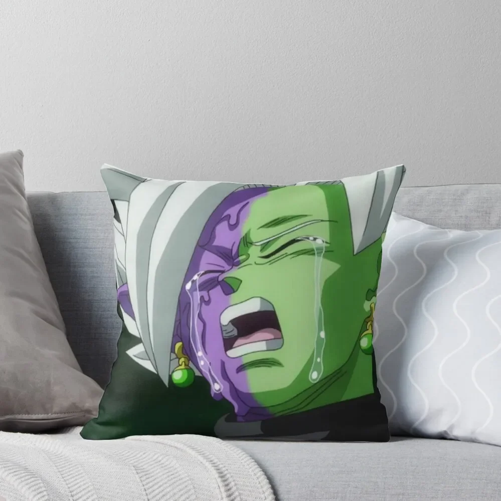 

Zamasu Crying Throw Pillow Couch Pillows ornamental pillows luxury home accessories