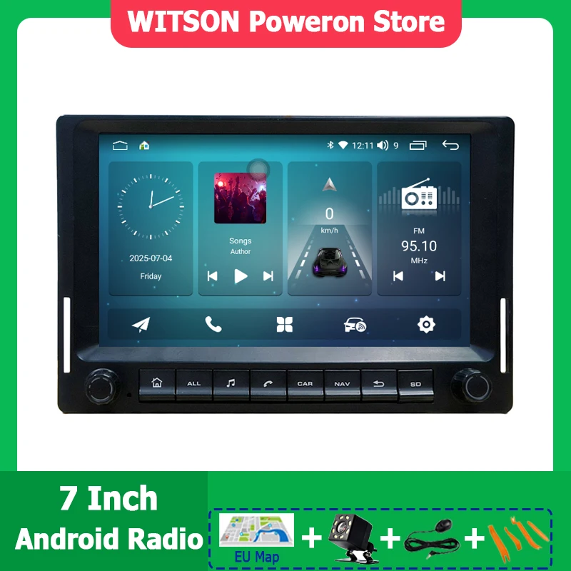 WITSON Car Radio Stereo For Volvo S40 V40 2000-2003 Android Wireless Carplay OEM No DVD loader