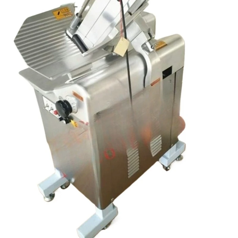 

320 vertical adjustable speed mutton slicer commercial vertical planer frozen meat cutter
