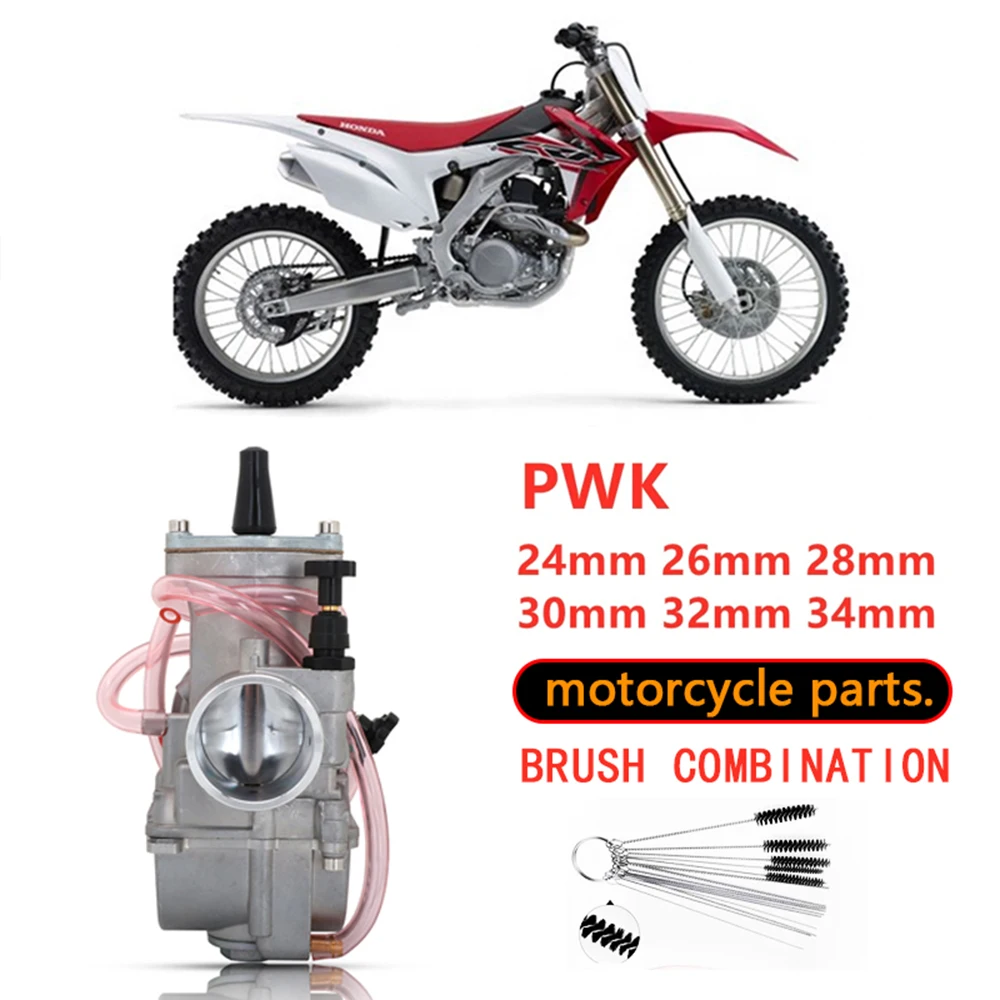 Popular Motorcycle Carburetor PWK 21 24 26 28 30 32 34 2T 4T fit for 50cc to 350cc engines For ATV