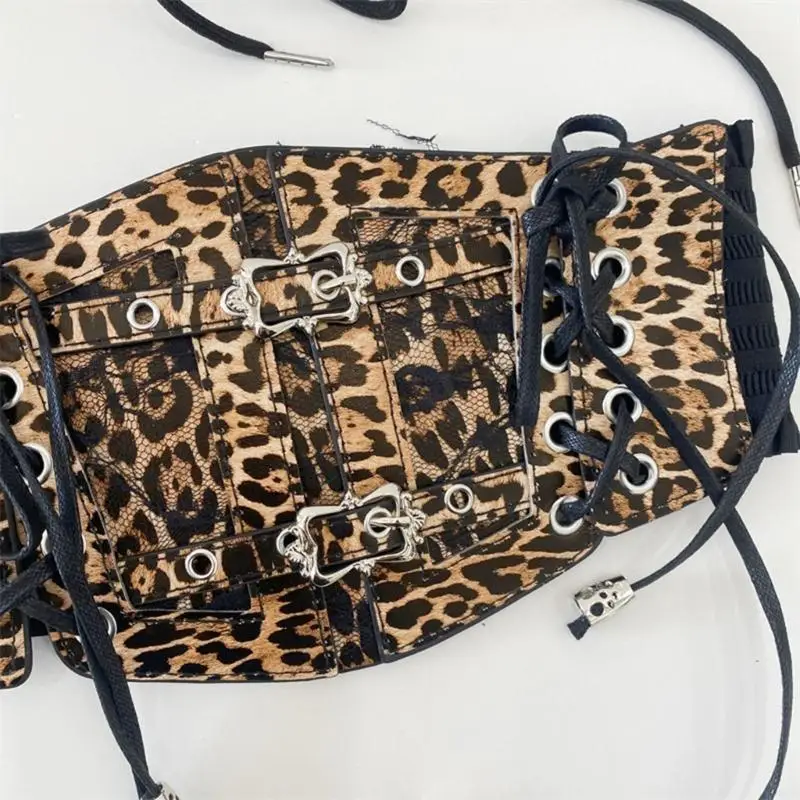 652f-corset-belt-for-women-girl-retro-leopard-pattern-waist-cincher-lace-wide-belt-adjustable-waspie-for-dresses