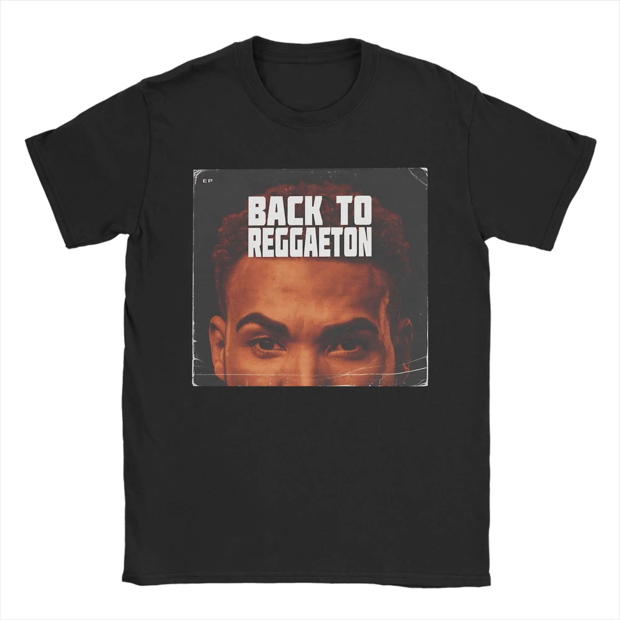 Don Omar Back To Reggaeton Album T-Shirt Summer  Cotton T-Shirts For Men Casual Tee Shirt Short Sleeve Aesthetic Clothes