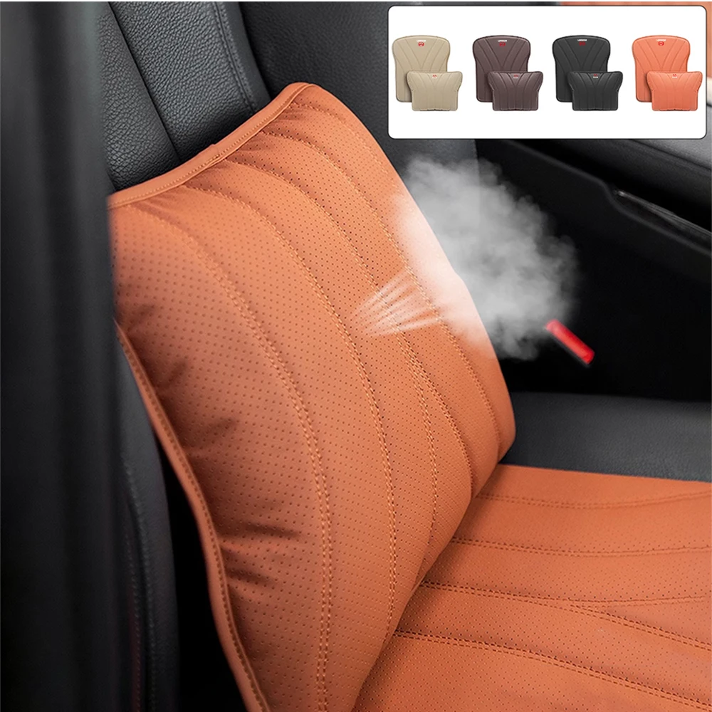 Universal Breathable Car Seat Cushion Leather High Resilience Sponge Seat Cushion For Mazda 2 3 5 7 Axela CX-5 CX-3 CX-4 Atenza