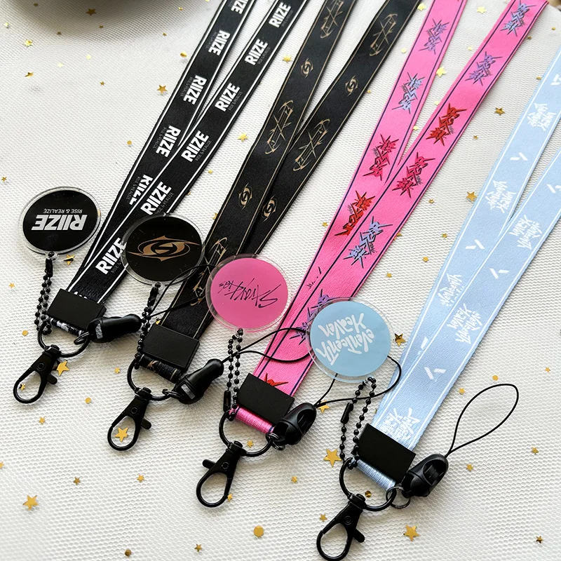 Ive ZB1 ATEEZ StrayKids Mobile Phone Lanyard Concert Accessories