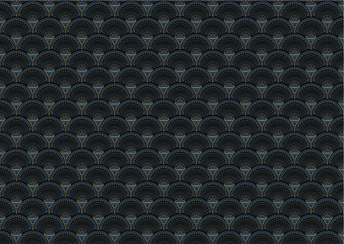Benutzerdefinierte geometrische Linie fächerförmige Wandtapete für Wohnzimmer Schlafzimmer Aufkleber Hintergrund Schlafzimmer Dekoration Heimwerker