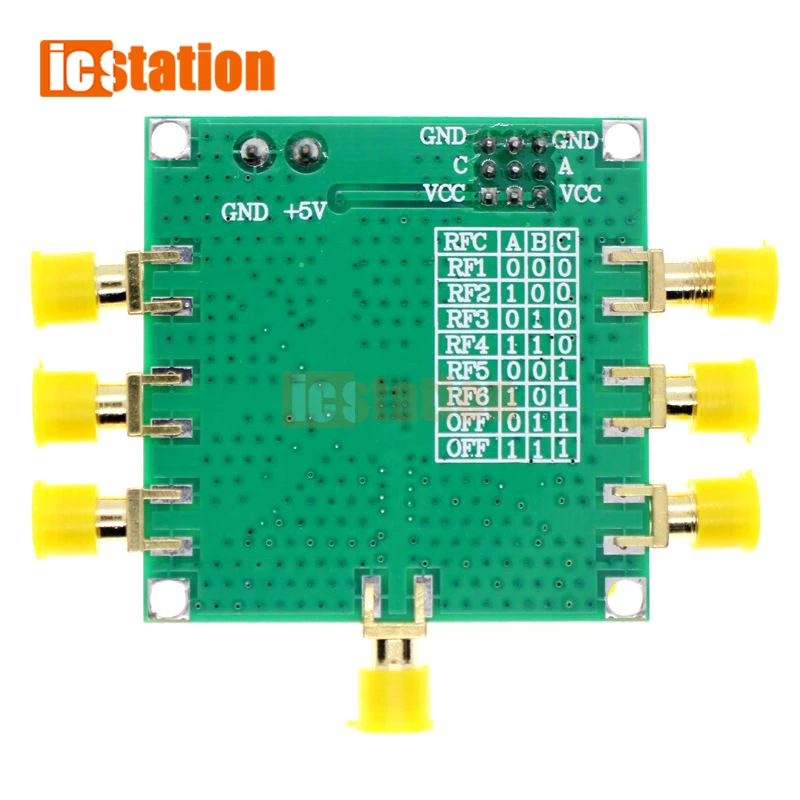 HMC252 DC-3GHz RF غير عاكس SP6T التبديل RF التبديل 3 فولت-5 فولت ل CATV / DBS MMDS