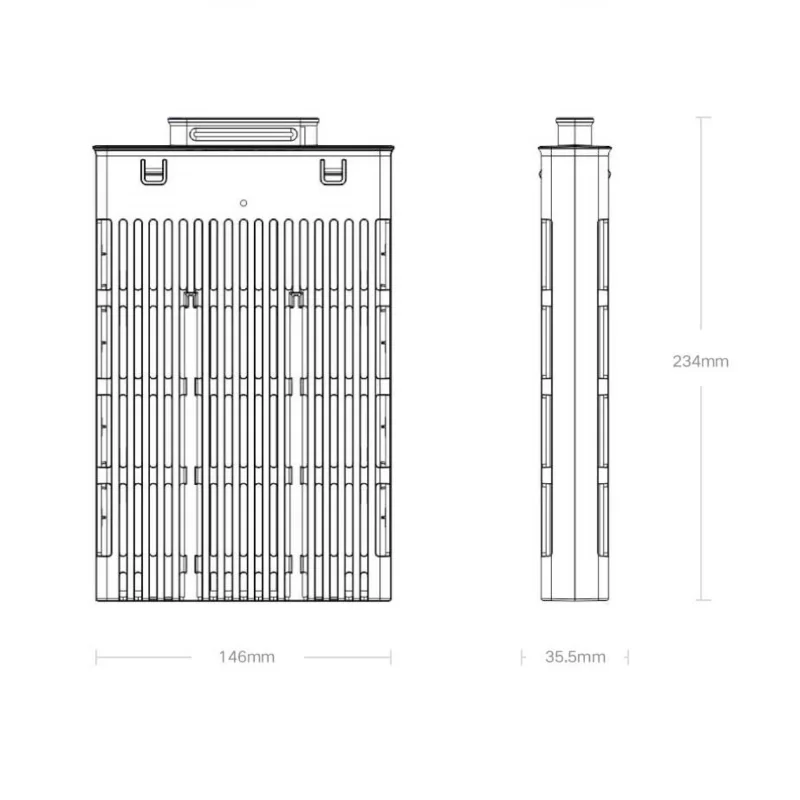 Xiaomi Mijia Smart Fish Tank Replaced Filter Element 6 Layers Biochemical Physical Filtration Deep Purification Water Quality