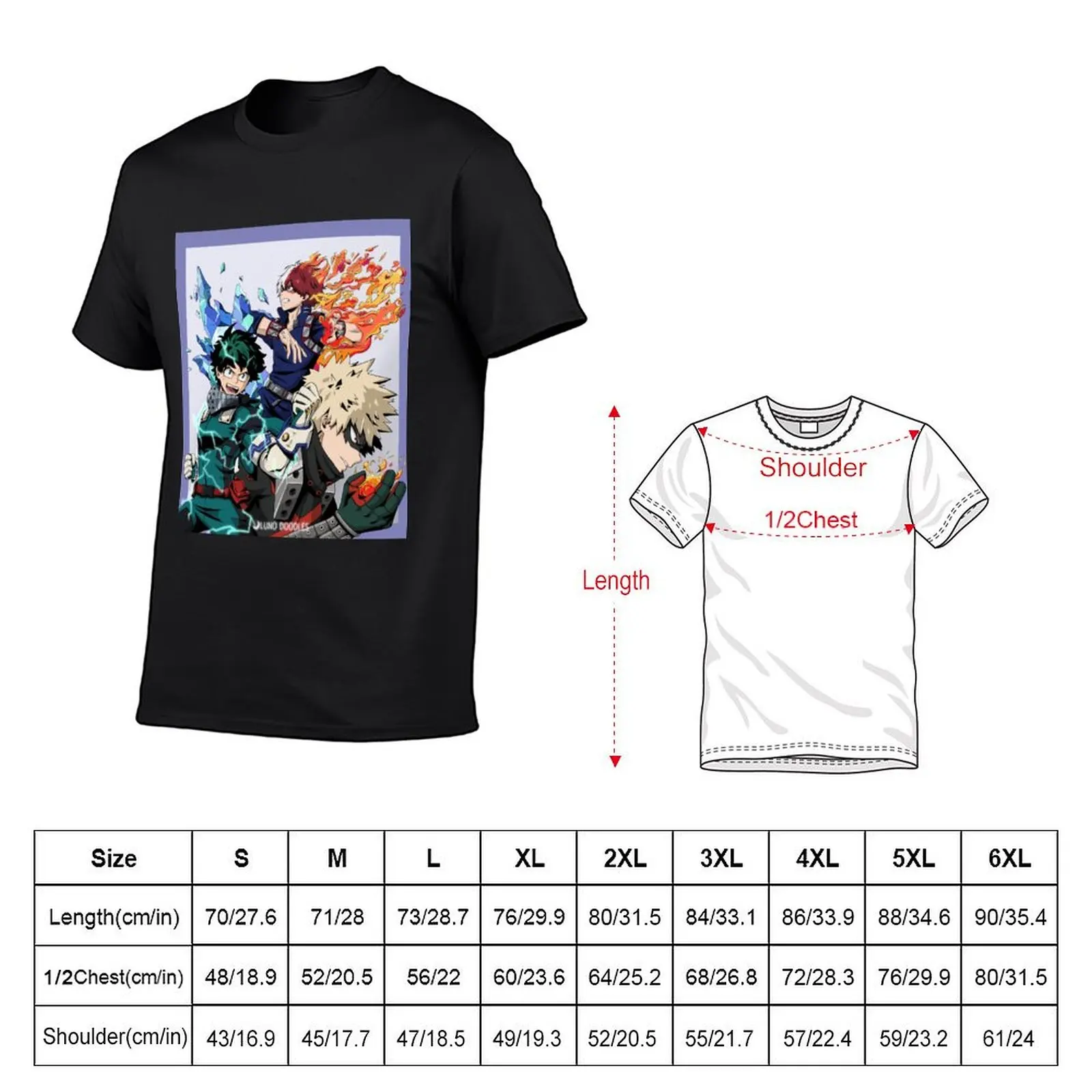 The Trio T-Shirt new edition man t shirt plus size tops summer clothes compression shirt men