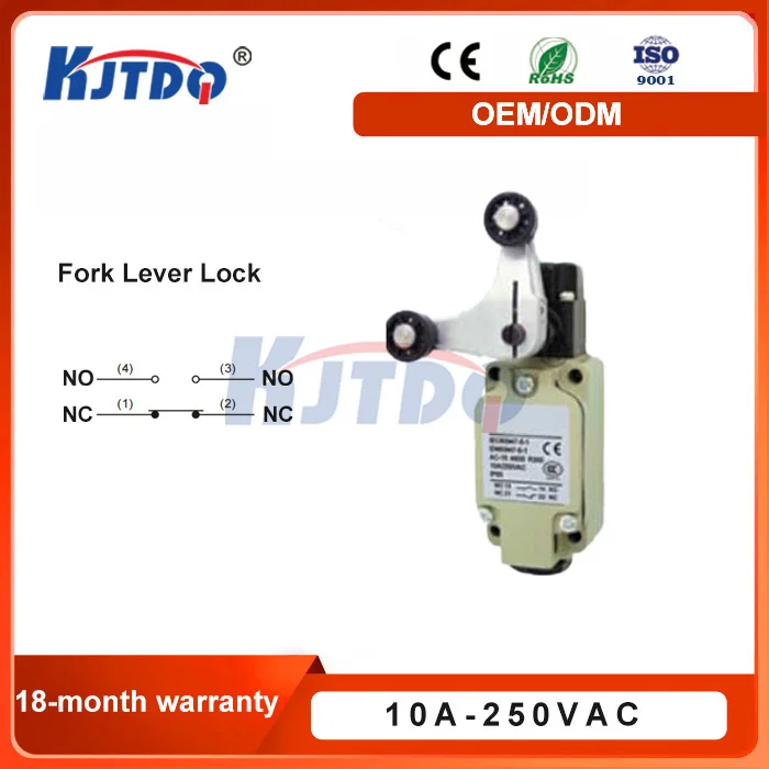 KB-5105 عالية الأداء IP66 Schmersal زيت مقاوم للماء مقاوم NO NC 10A 250VAC الزنك نوع الدائرة المزدوجة الحد التبديل