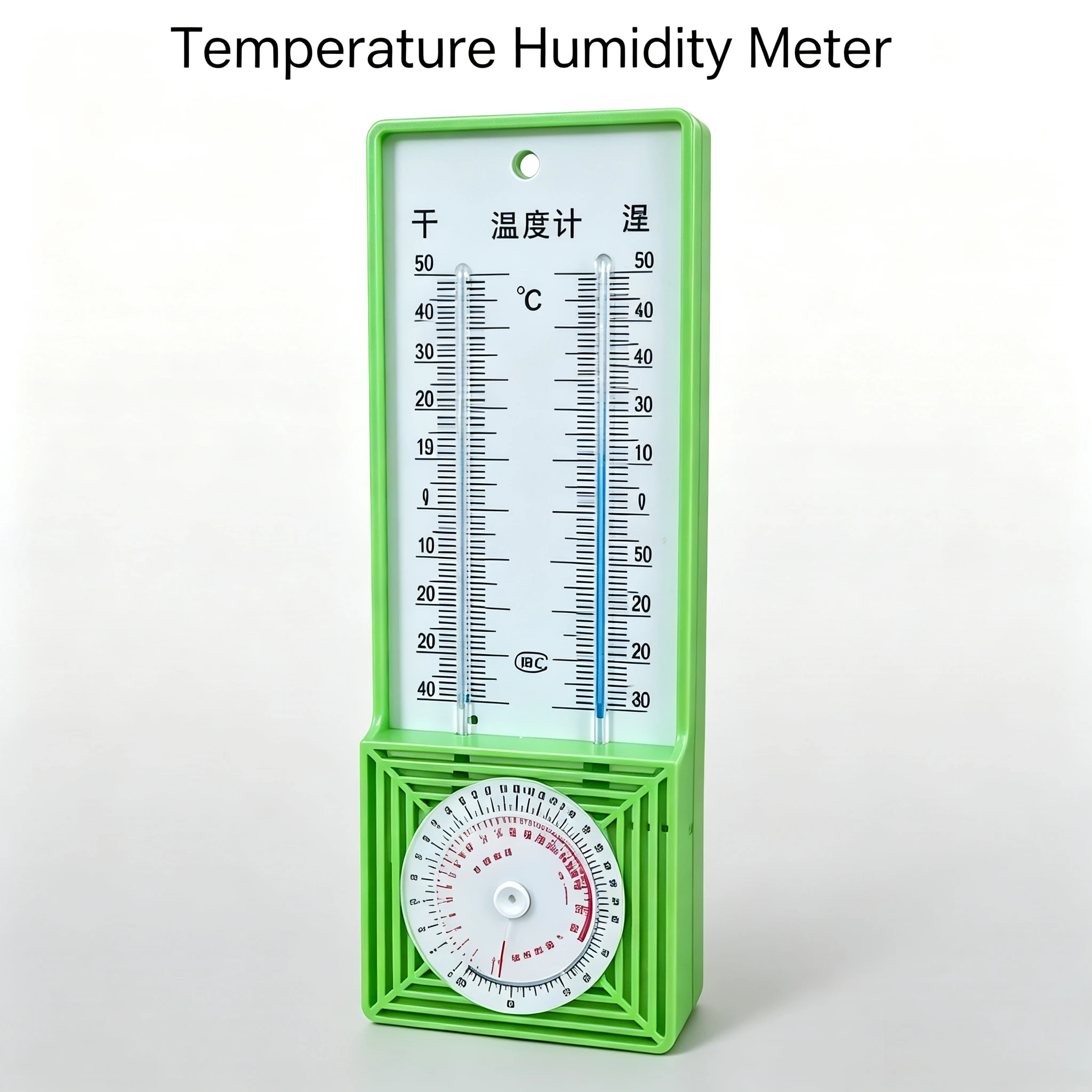 High‑Precision Wet and Dry Bulb Thermometer Laboratory Psychrometer Humidity Temperature Measuring