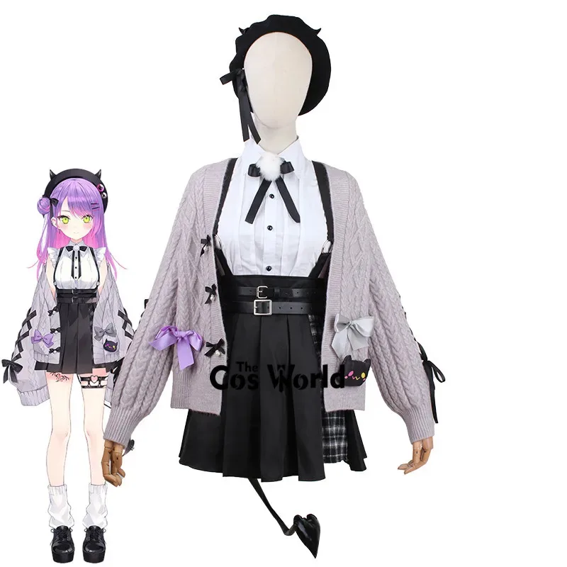 

Virtual YouTuber VTuber Hololive Tokoyami Towa Summer Third Outfits Anime Cosplay Costumes