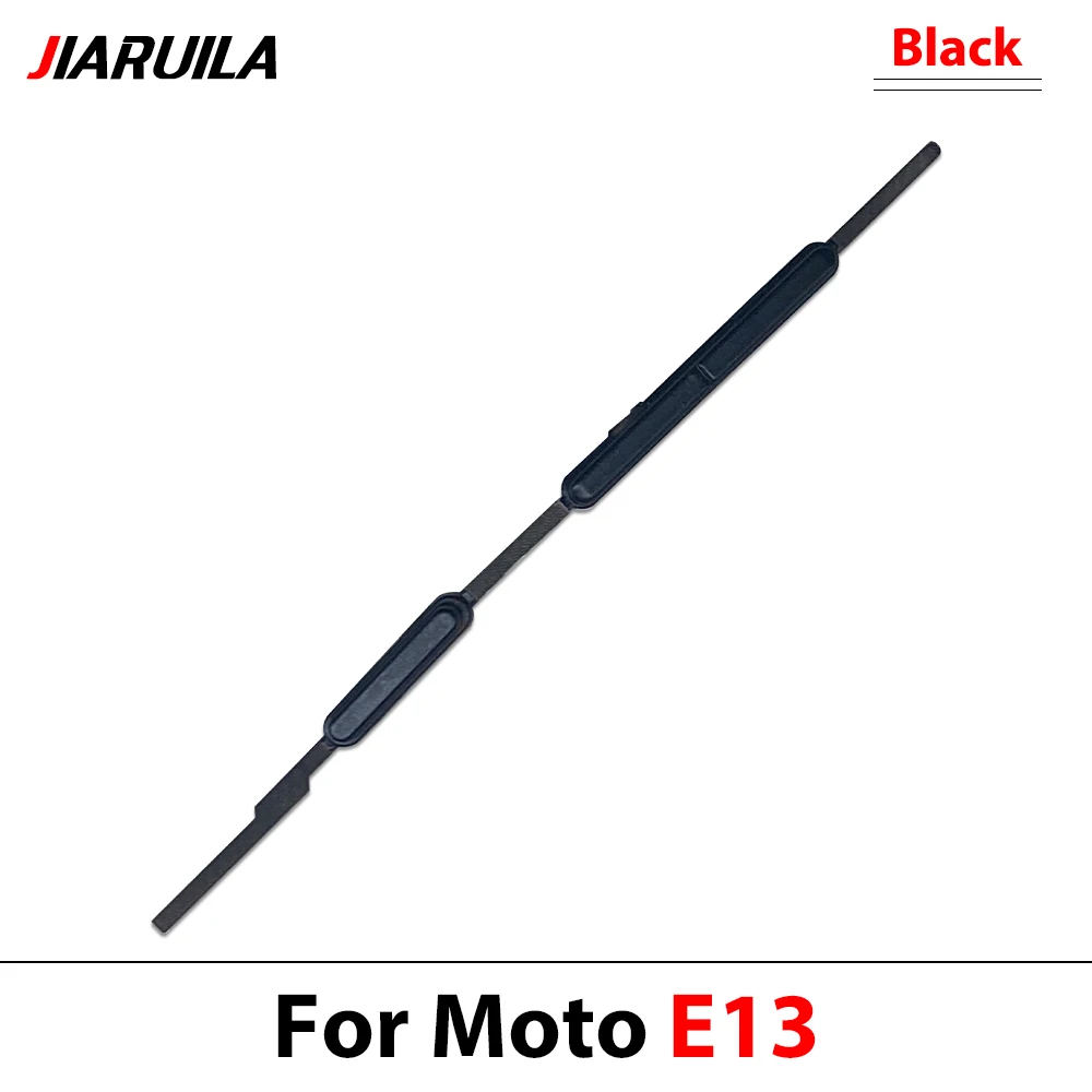 New Side Power Key + Volume Button Keys For Moto E13 E14 E32 Edge 40 G100 On Off Power Up Down Volume Side Keypads Parts