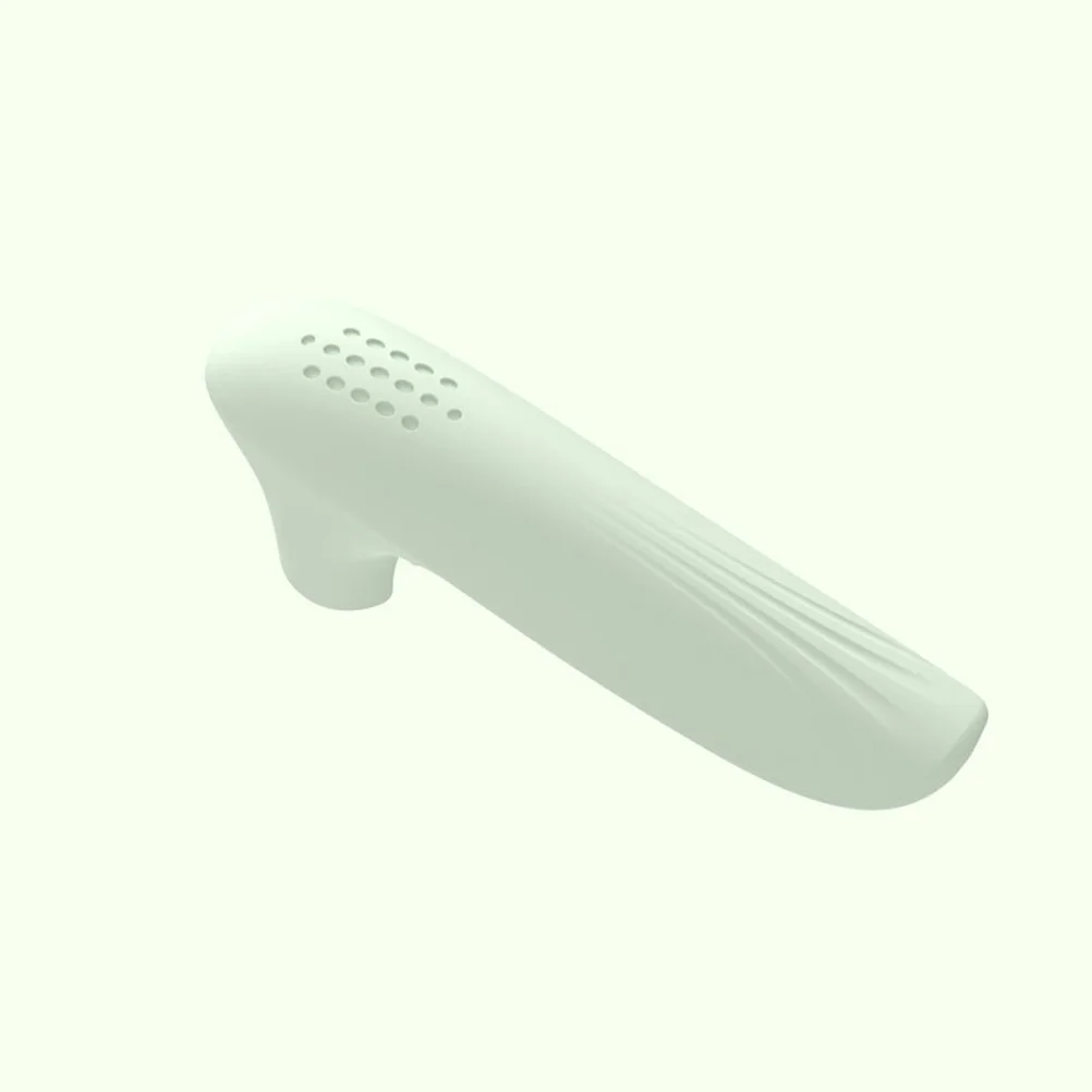 

2 шт. силиконовая L-образная дверная ручка, водонепроницаемая защита от столкновений, дверная ручка для безопасности детей пожилого возраста, светло-зеленый