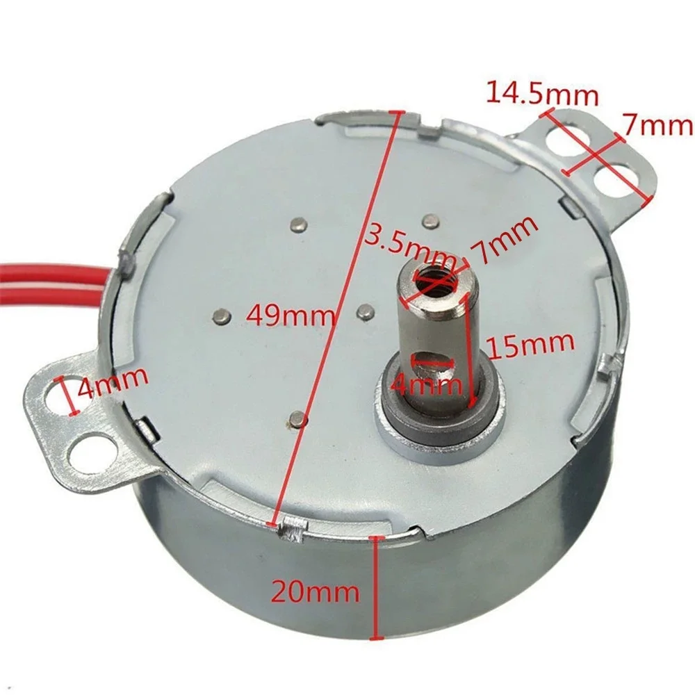 TYC-50 permanent magnet stable synchronous motor AC 220V/12V/110v/24V/6v motor microwave turntable motor