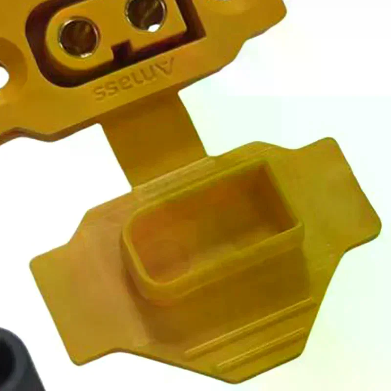 1set Xt60e-f Black Yellow Female Plug With Cover Connector Portable Wire Cable for Rc Fpv Motor Esc Accessories