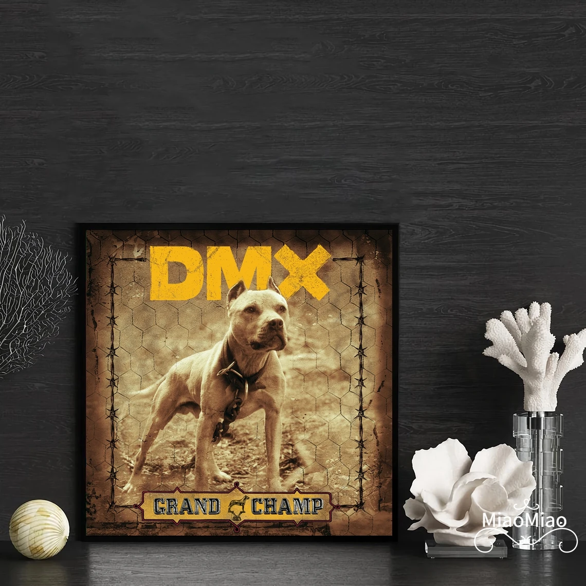 

DMX Grand Champ Music Album Cover Poster Canvas Art Print Home Decor Wall Painting ( No Frame )