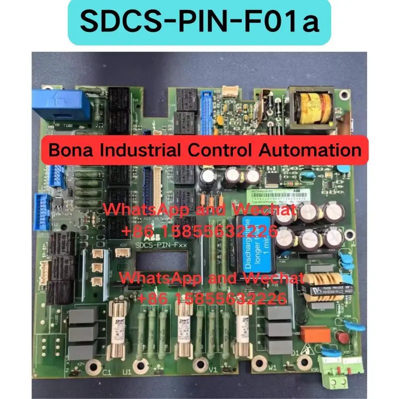 Used SDCS-PIN-F01a 3ADT316300R1502 DC Governor DCS550 Series Power Board Functional test OK Quick delivery