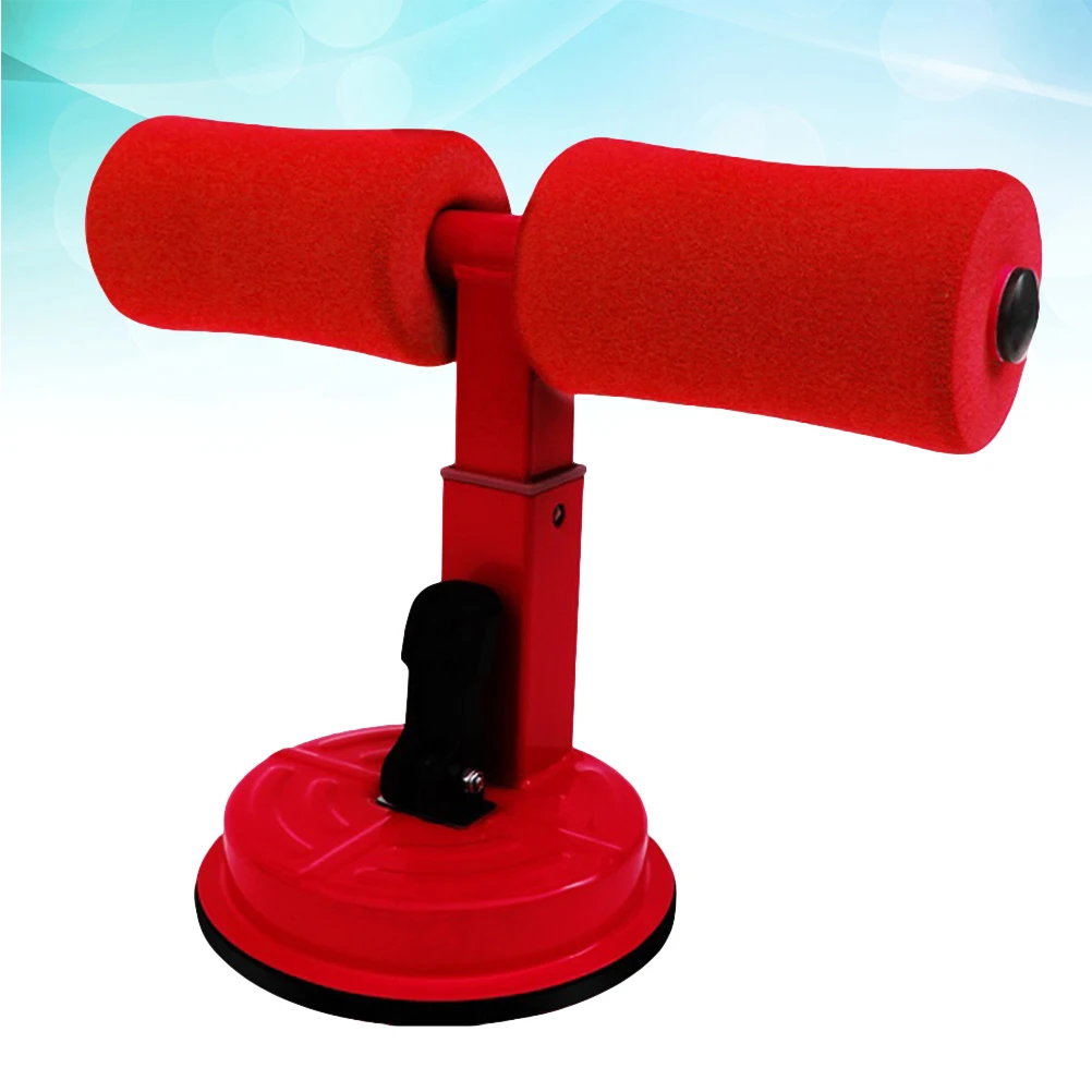

Cup Abdominal Assist 12cm Wide Height Adjustable Sit-Up Bar Waist Belly Exercise Bar for