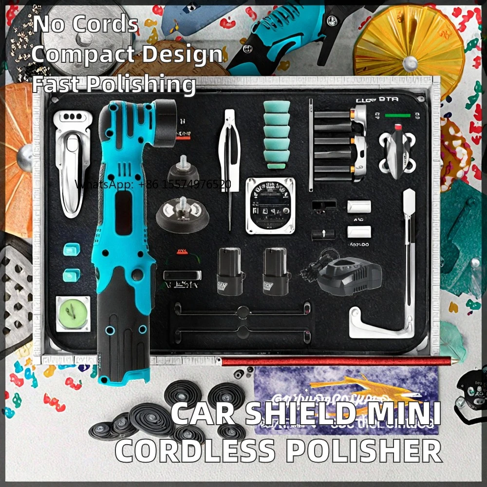2026 Hot SellingProfessional Mini Cordless 1.2/2 12V DC Car Polisher