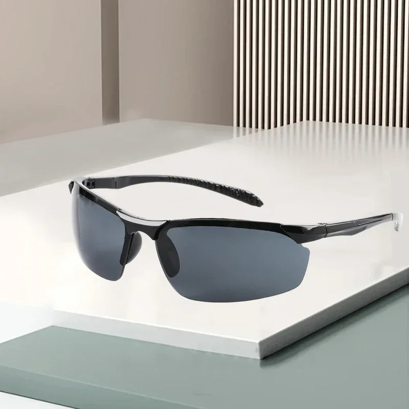Neue Mode Anti-blau Licht Frühling Bein Sonnenbrille Männer und Frauen Sport Reiten Angeln Strand Sonnenbrille UV400 – Detail 4