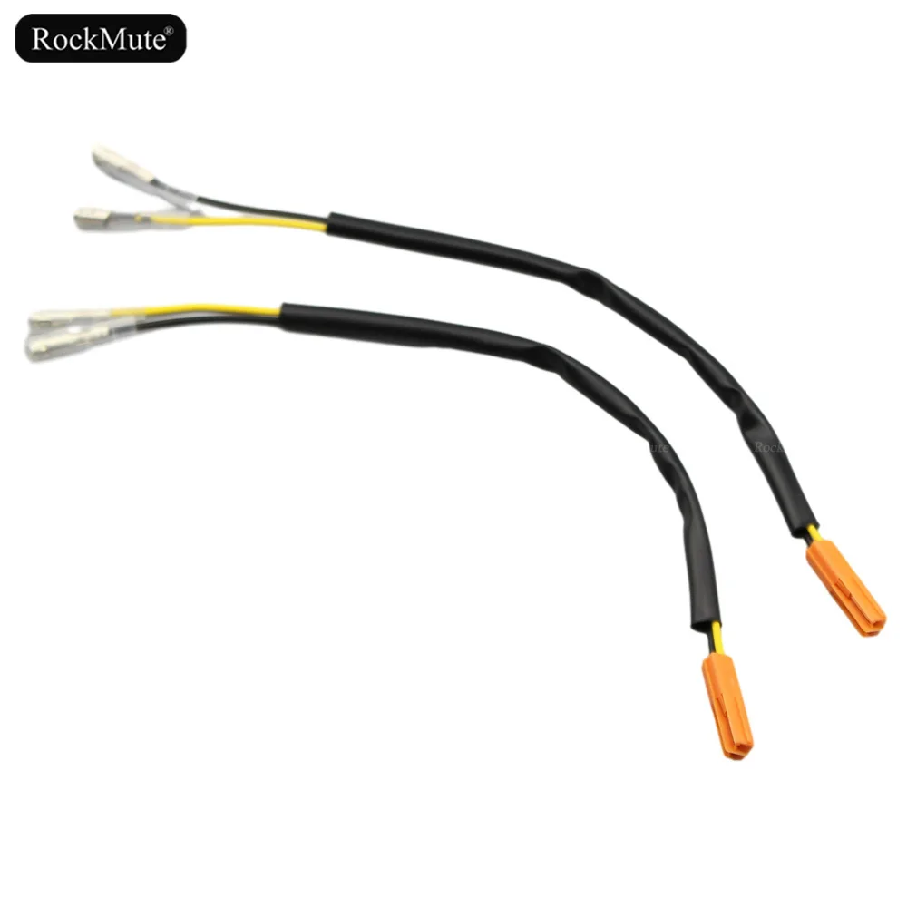 Turn Signal Marker 2 Wires Adapter Connector Harness For HONDA Motorcycle Modification Blinker Indicator Cable Plug Leads 1 pair