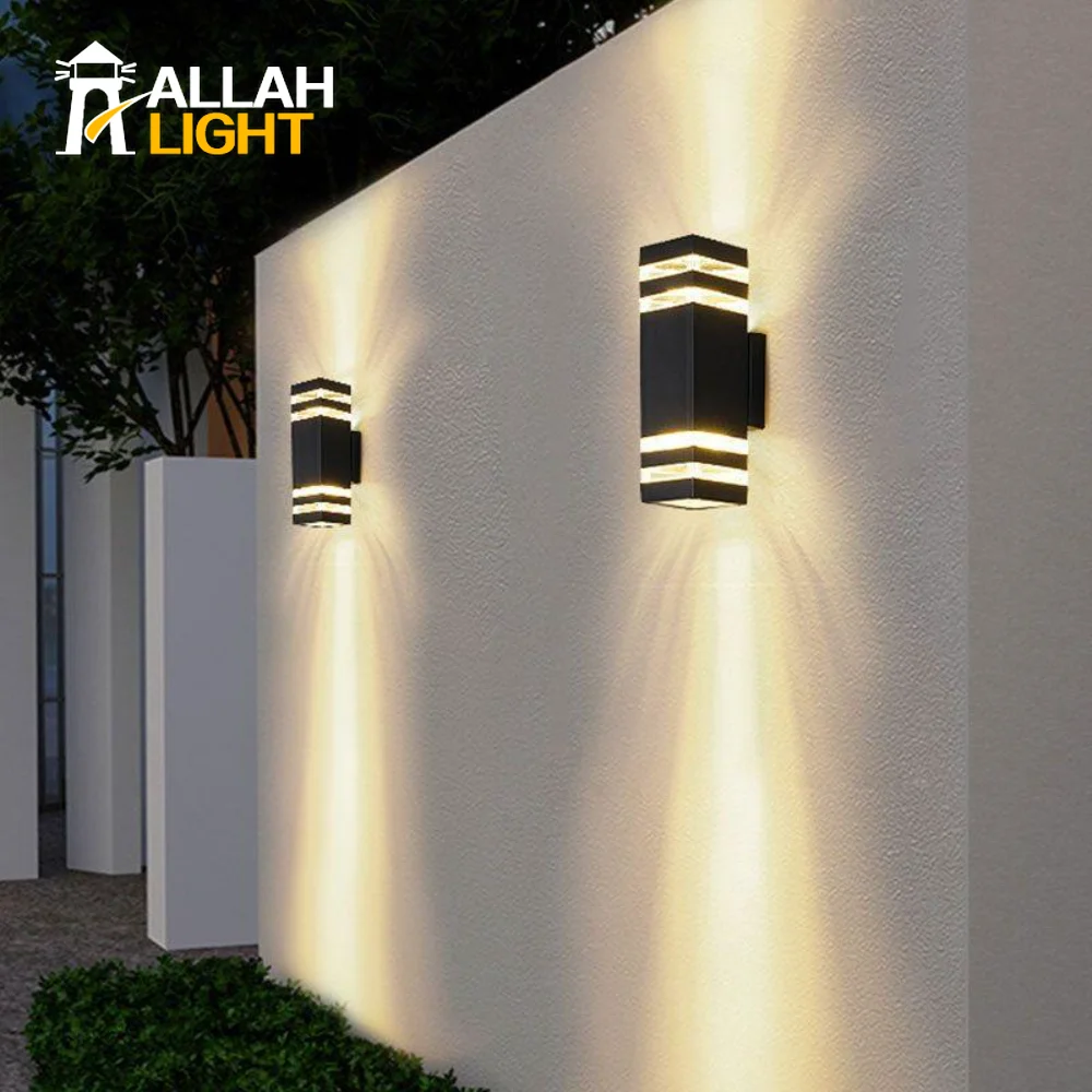 

Outdoor Lights Waterproof IP65 LED Motion Sensor Light LED Outdoor Lighting E27 Rectangle Wall Lights