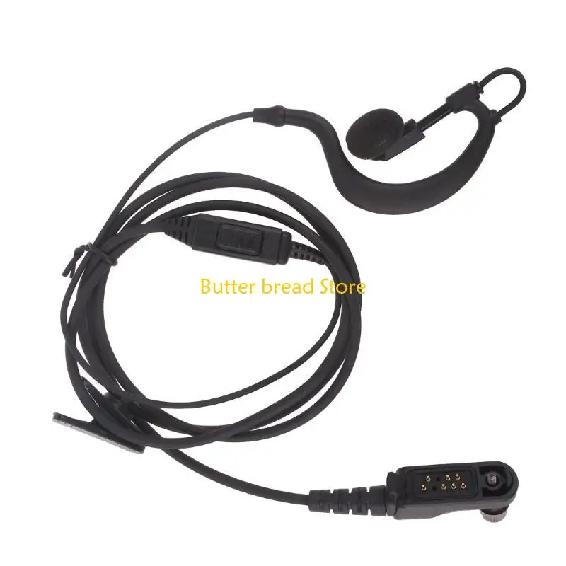 W89C Replacement Earpiece for Hytera Walkie Talkie GShape Headset Earphone Headphone