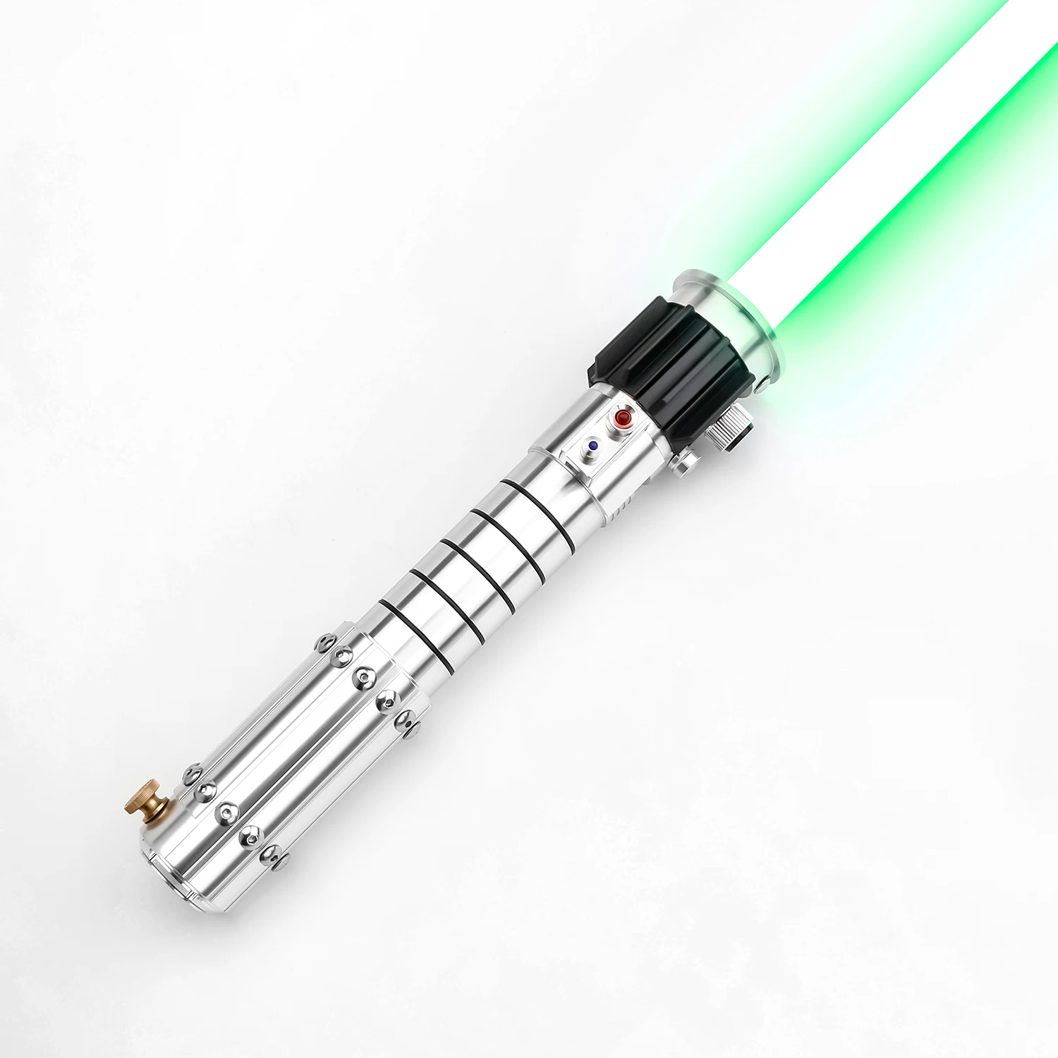 Txqsaber alta qualidade mara duelo pesado réplica sabre de luz metal punho proffie 2.2 espada snv4 neo pixel laser cosplay