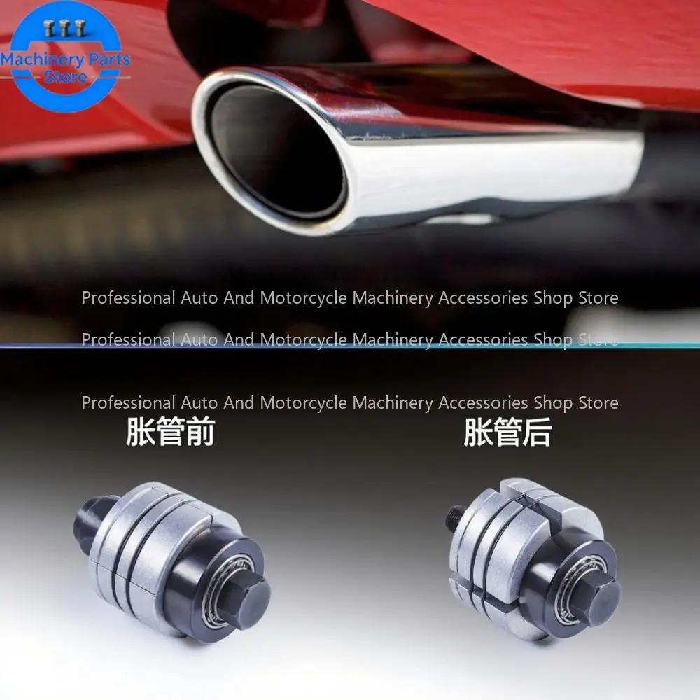 Car 7 Piece Hydraulic Exhaust Pipe Expander Auto Motorcycle 1-5/8