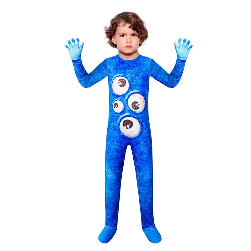 Kids Garden Of Banban Cosplay Clothes Horror Game Figure Monster Jumpsuit Boys Girl Carnival Performance Party Halloween Costume