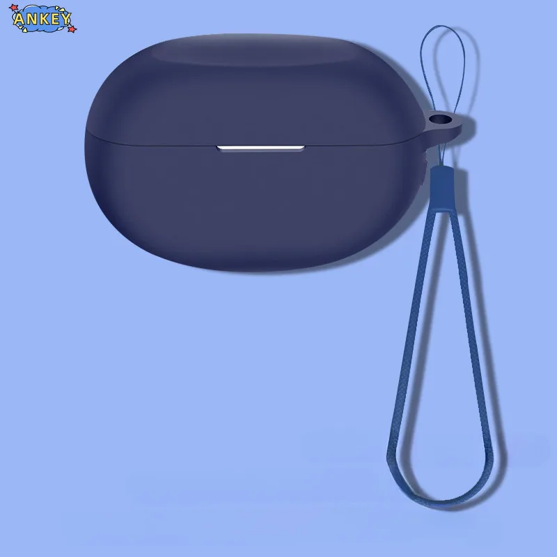Case for realme Buds Air5 Pro , Air 6 Pro , T01 T310 T300 T110 T100 Protective Nylon Lanyard Soft Cover Shells Sleeve